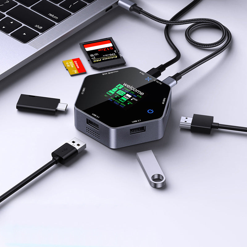 Affichage intelligent PD charge USB Extender