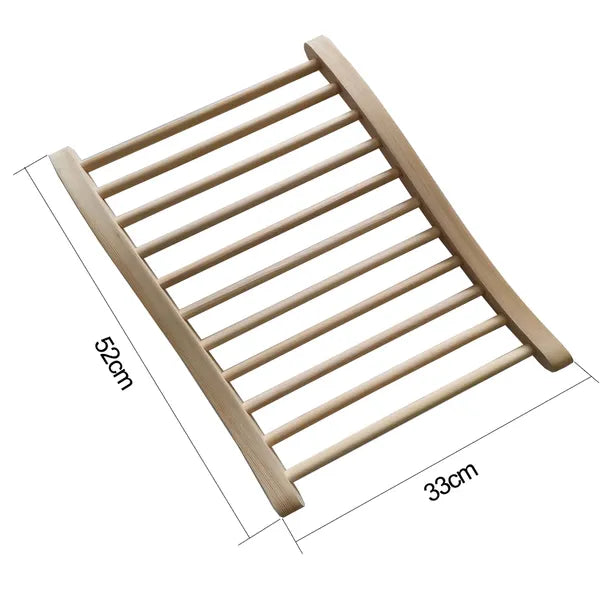 Hemlock Round Stick Sauna dossier