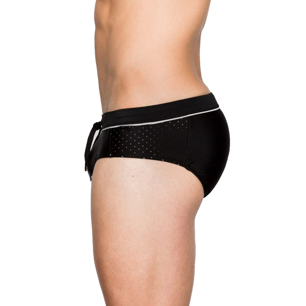 Slips de natation en mailles sexy pour hommes