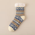Chaussettes de sol non glissantes en silicone pour agneau épais