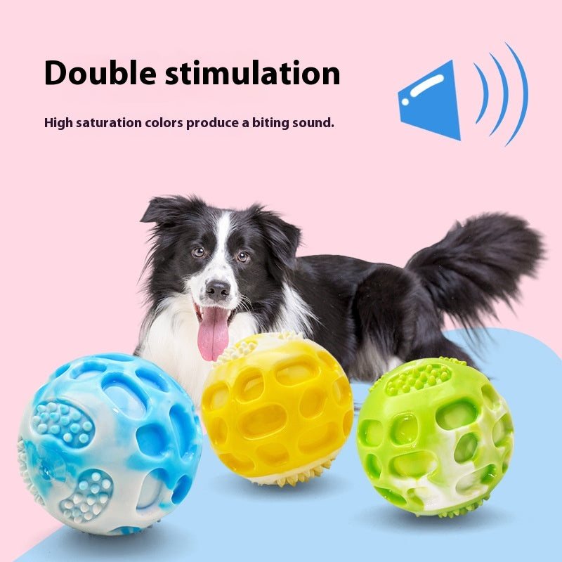Aliments pour animaux Jouets en caoutchouc molaire résistant aux piqûres de chien