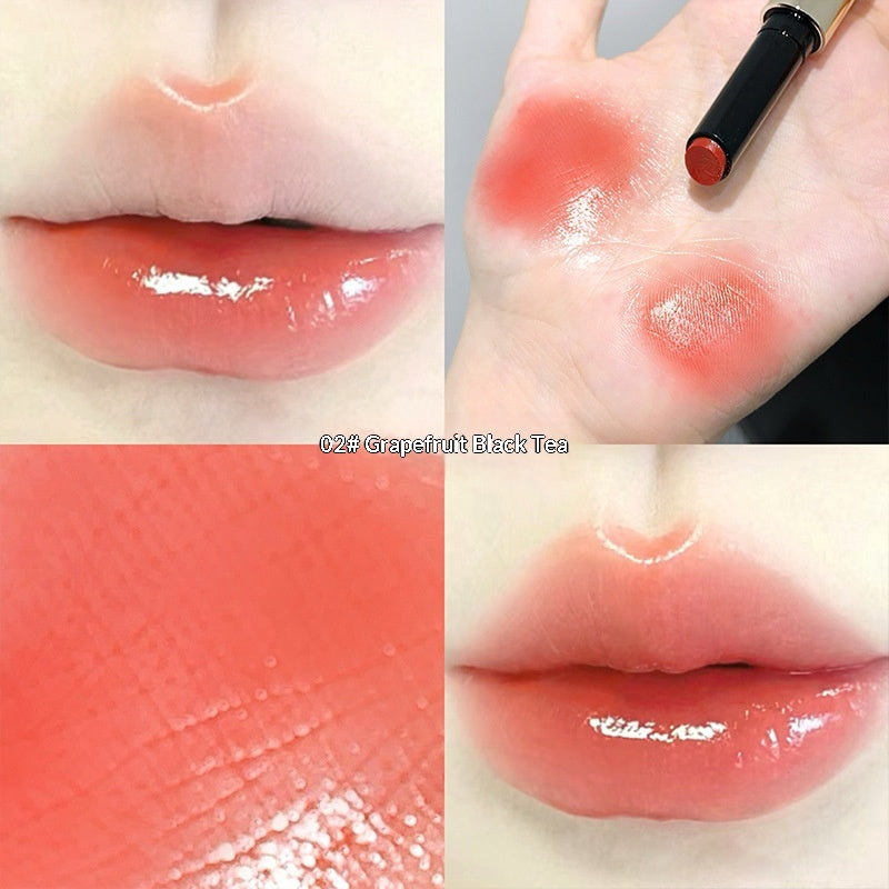 Light-holding Solid Lip Gloss for Girls Smooth Soft and Non-stick