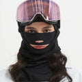 Séchage rapide Ski Headgear V Face Pare-Soleil Windproof Double Board Masque visage
