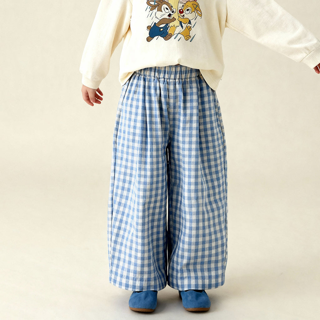 Printemps Arrivée Enfants Pantalons en Plaid Casual Style frais et relaxant