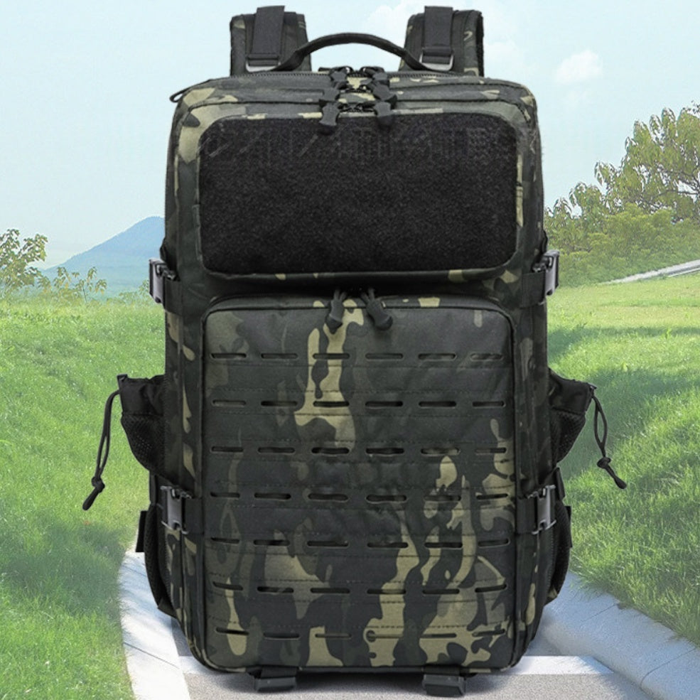 Sac à dos tactique laser 45L pour les sports de plein air et l'escalade de montagne