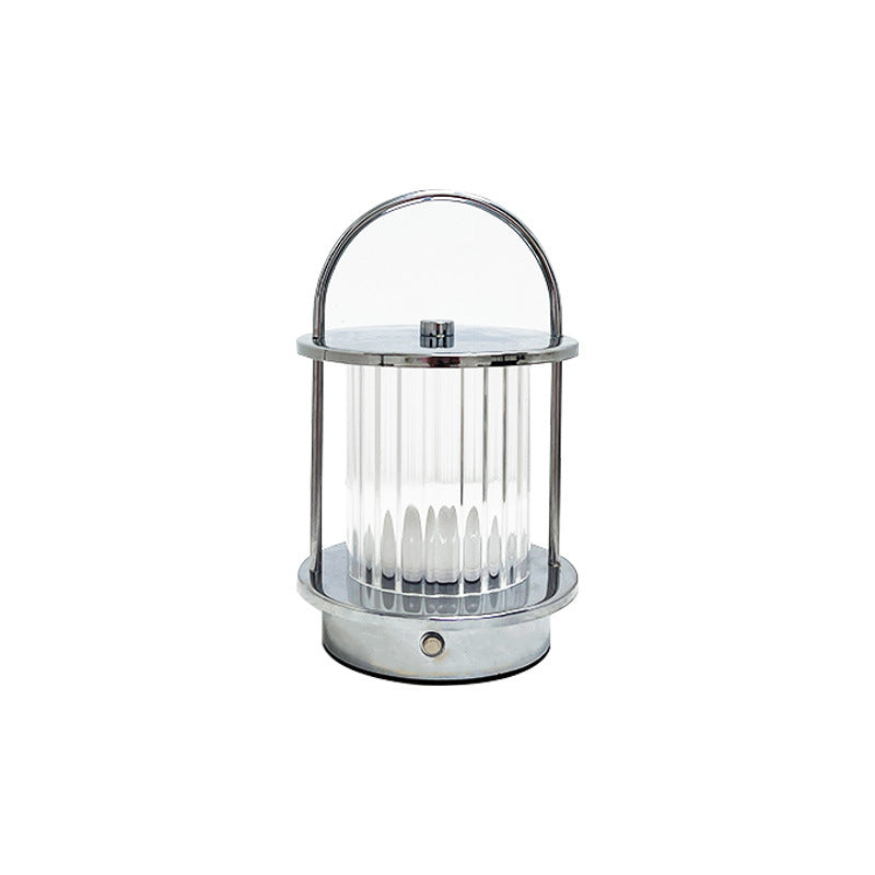 Lampe de camping à lumière chaude Lampe de bureau rechargeable