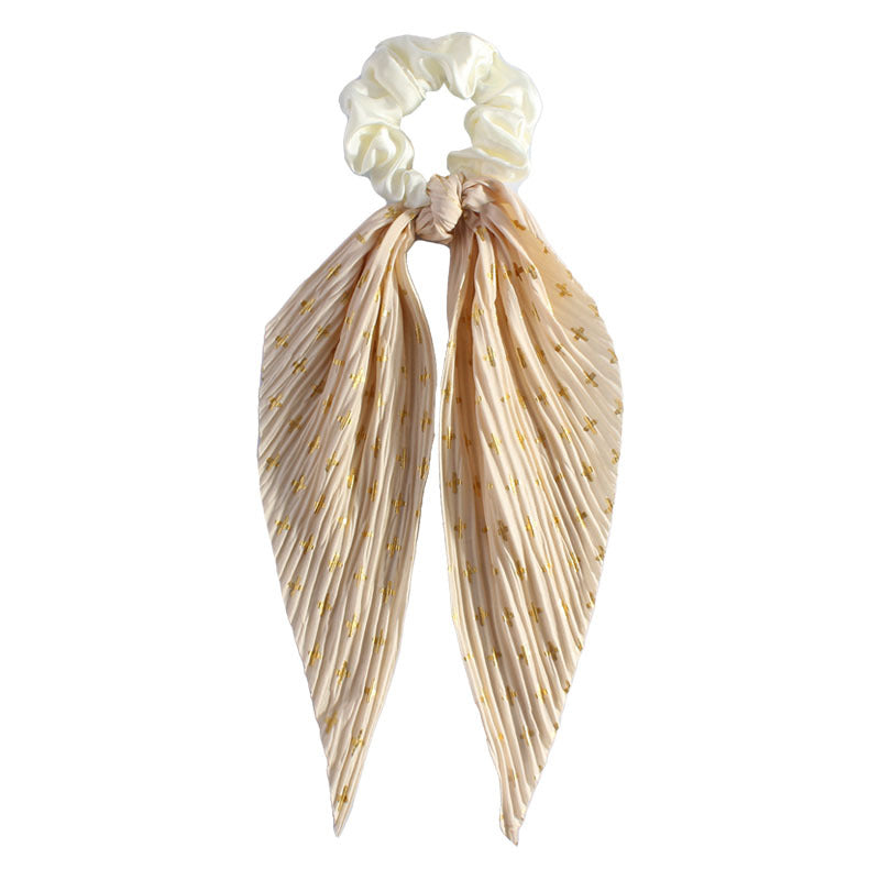 Cute en soie Ponytail cheveux Loop bande de cheveux Accessoires de cheveux