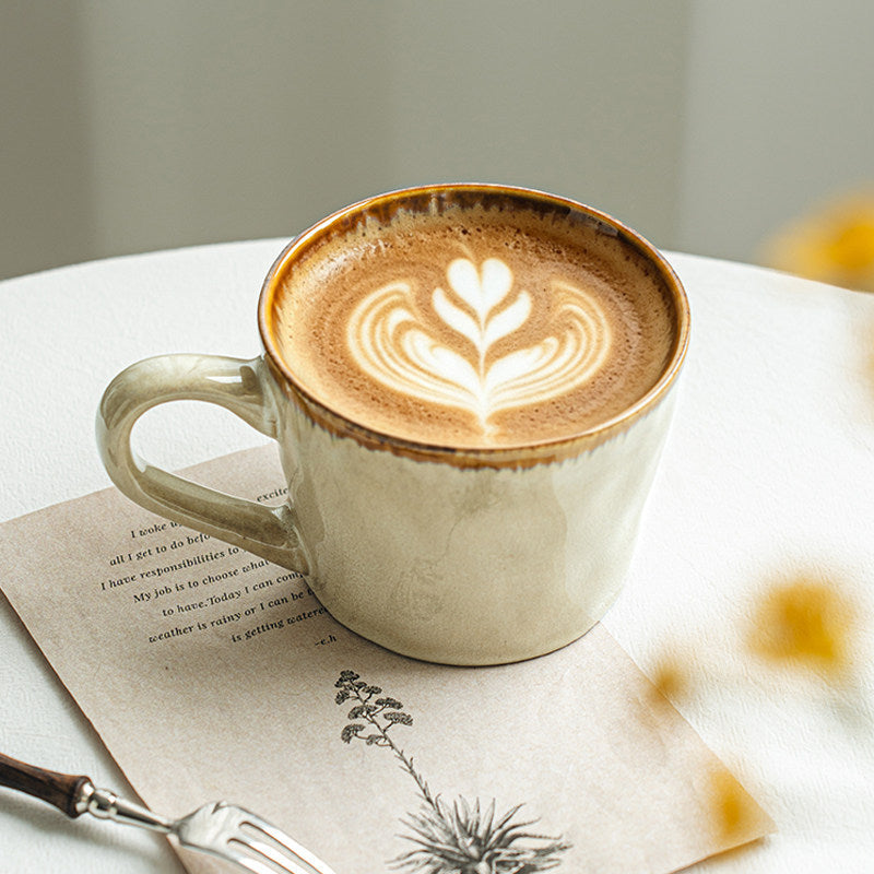 Mug en céramique rétro pour usage domestique
