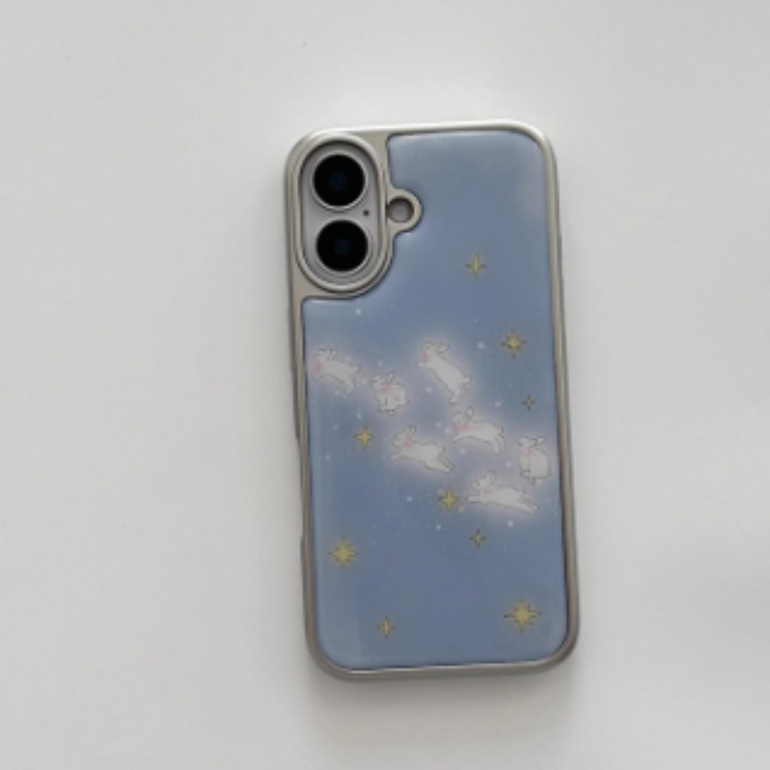 Mignon Star Bunny Approprié téléphone portable Case