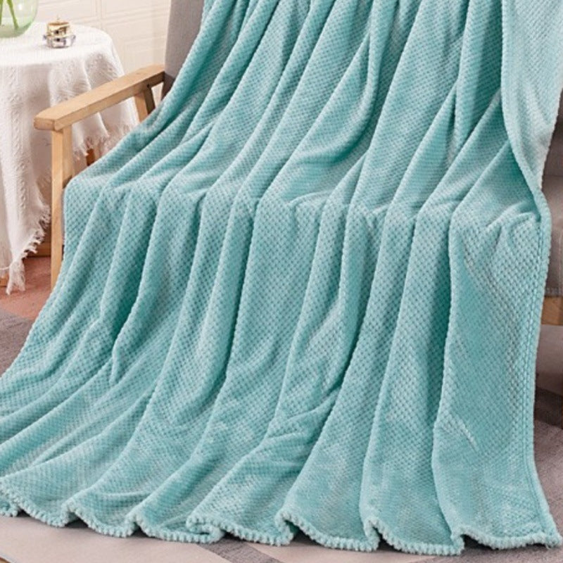 Couverture en peluche douce et chaude pour canapé ou lit confortable et confortable