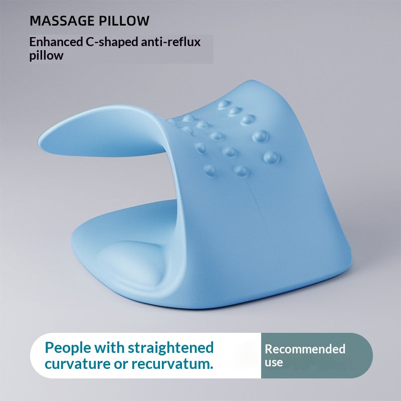 Oreiller de massage de traction cervical Shiatsu à base de gravité