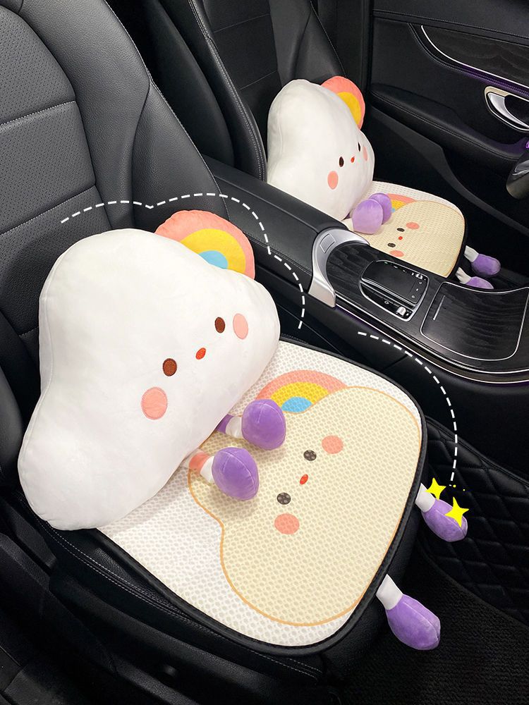 Coussin de siège de voiture de dessin animé tout-saison