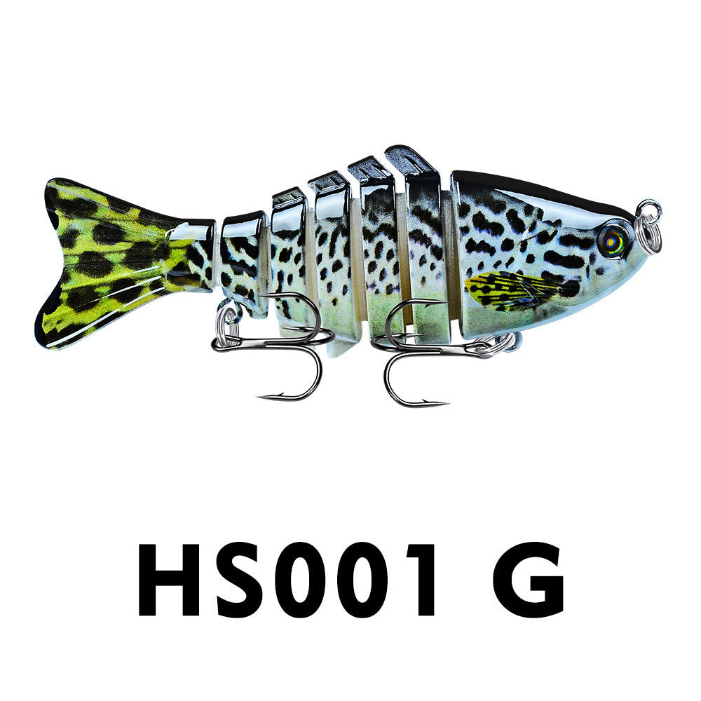 Lure de poisson Knotty Lure en plastique Lure Bionic Bait Style Lure de pêche bionique