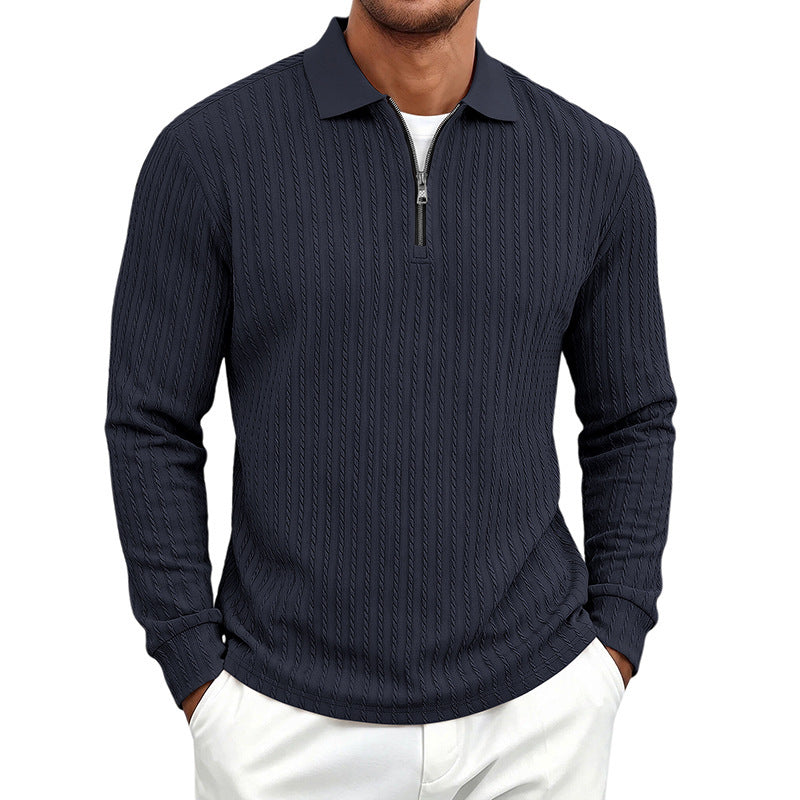 Polo à manches longues pour hommes