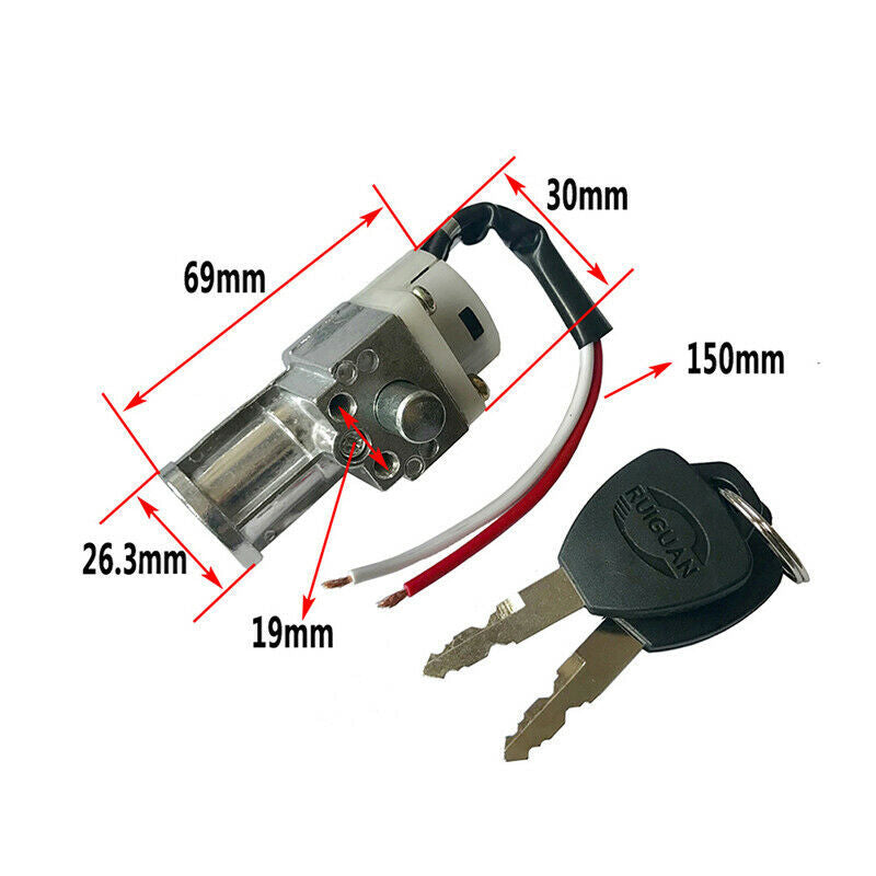 Silver Fish Type Vélo électrique Lithium Batterie Box Lock Qianhe Heart-shape Lock