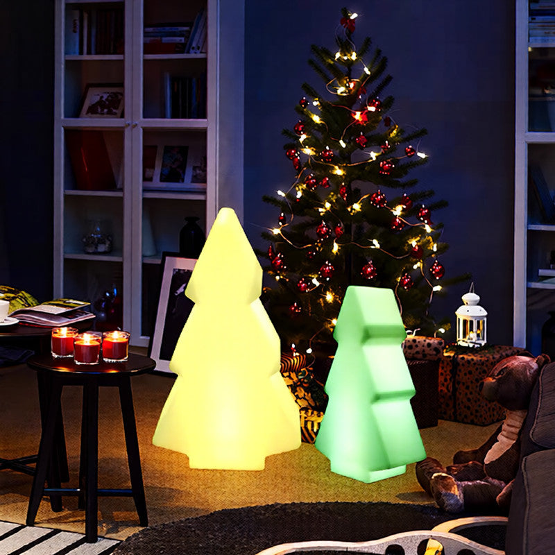 Lampe de sol colorée Glowing Arbre de Noël Festive Ambiance