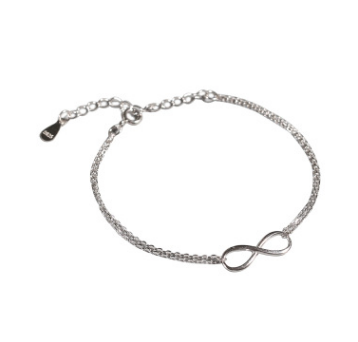 Bijoux Infinity Sets Collier Boucle d'oreille Bracelet
