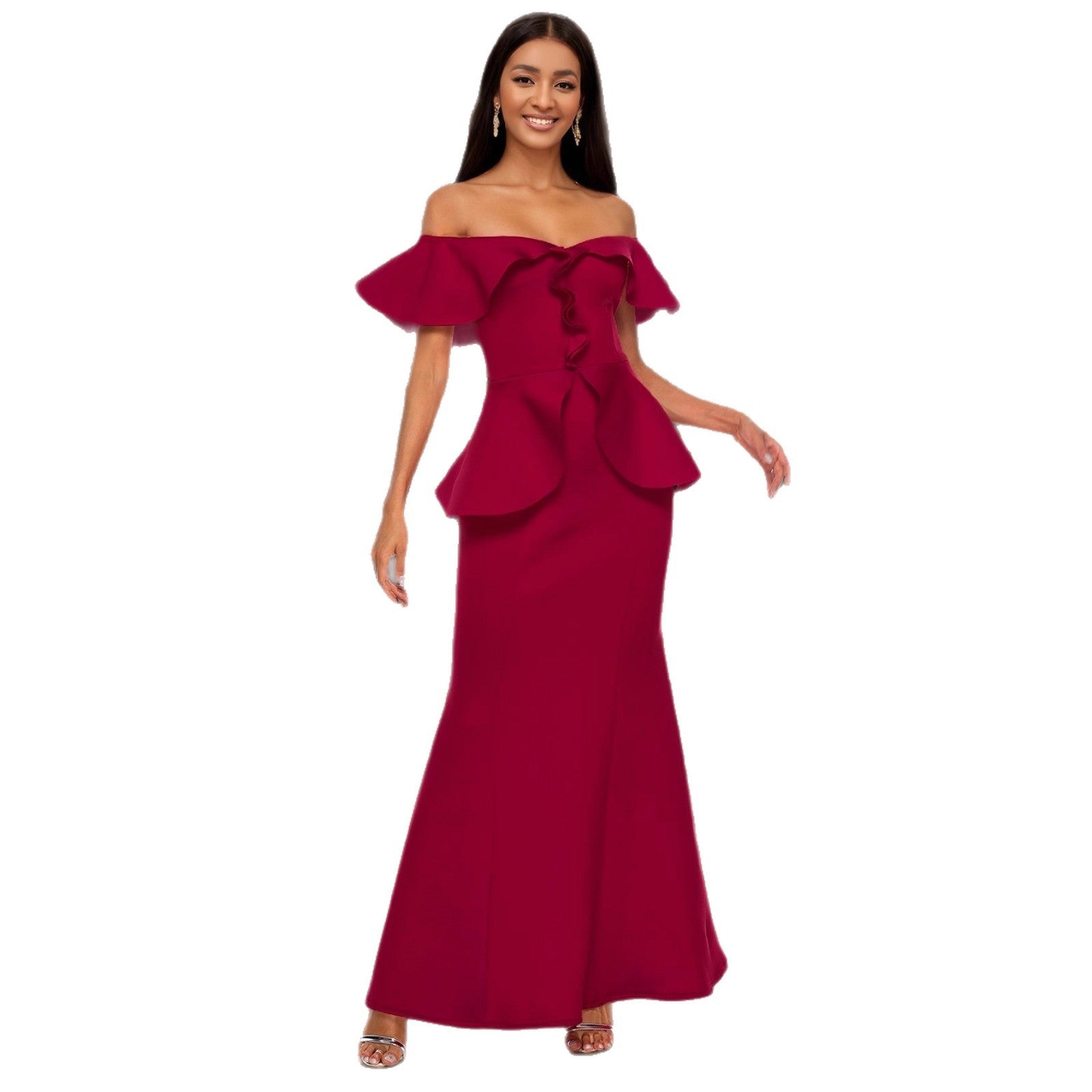 Robe en queue de poisson sans chaussure