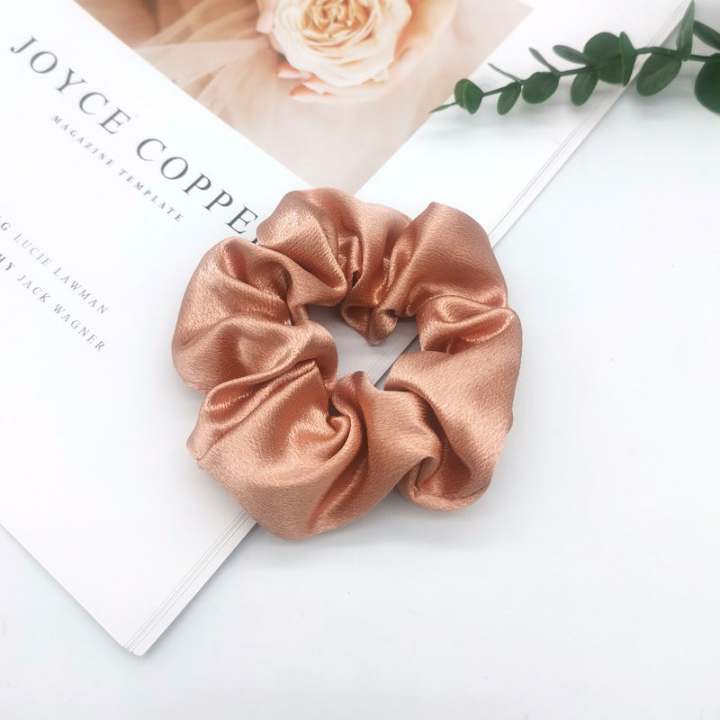 Solid Satin Large Intestine Coiffure