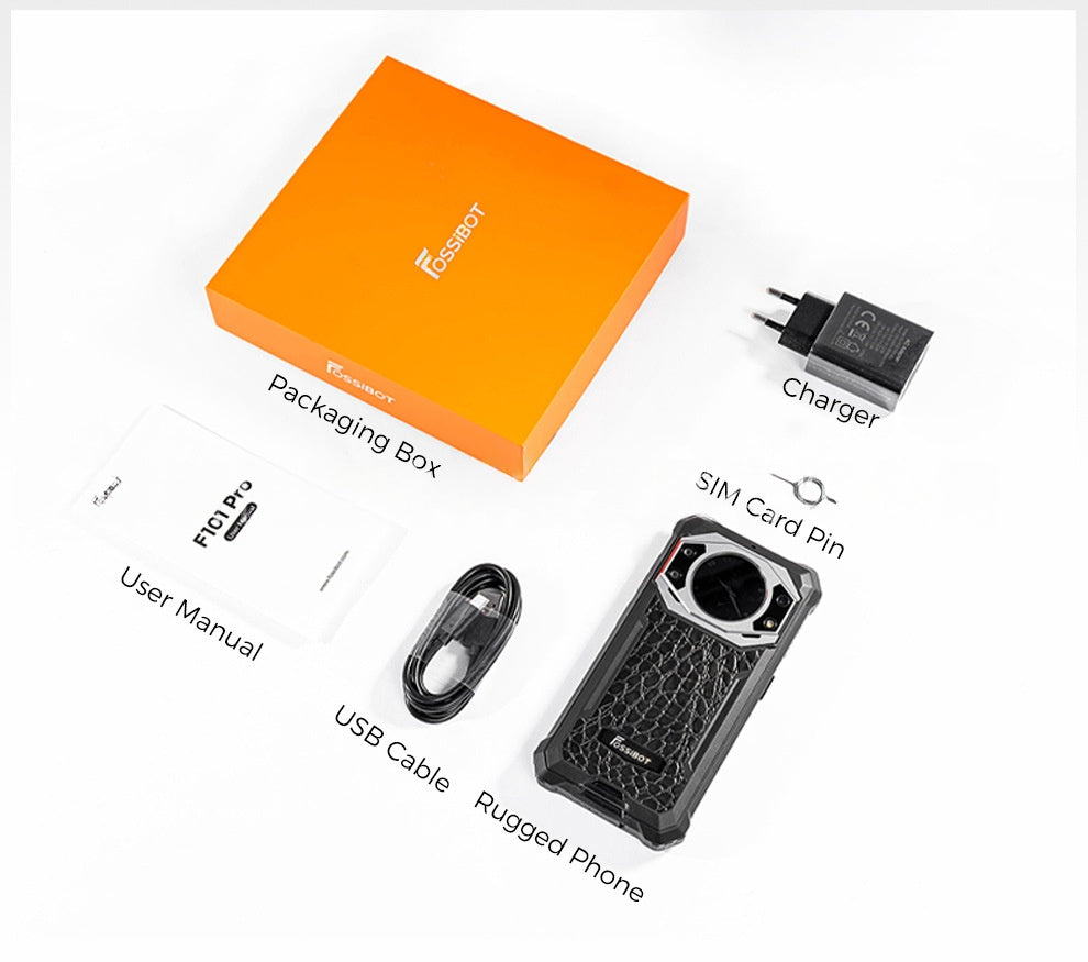 Fossibot F101 Pro Outdoor Waterproof 5,45-inch Petit écran Trois preuves Smartphone Android