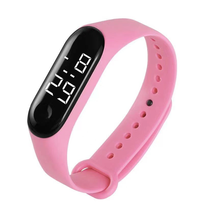 LED Sports Enfants Natation Waterproof Touch Montre électronique