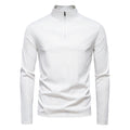 Printemps et été hommes écran solaire UPF100 Base Shirt T-shirt demi-zipper manches longues pour M