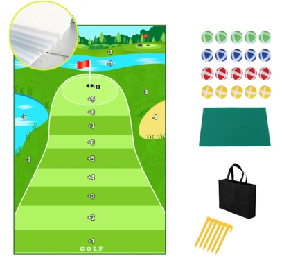Tapis d'entraînement de golf pour balançoire Jouets parents-enfants Balle Trace Directionnelle Tapis Swing Path Pads S