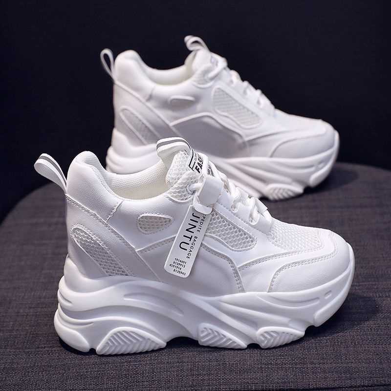 Femmes Mode Casual Respirant Mesh Platform Chaussures Casual