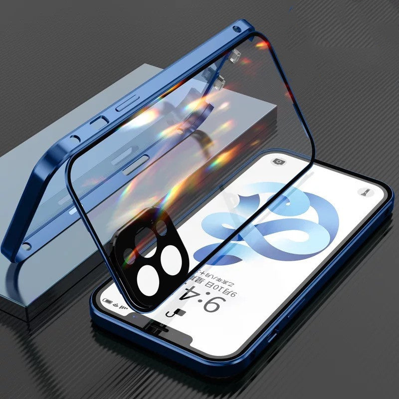 Compatible avec le boîtier de téléphone mobile Iphonexr Buckle Magneto
