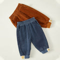 Pantalons en peluche décontractée pour enfants