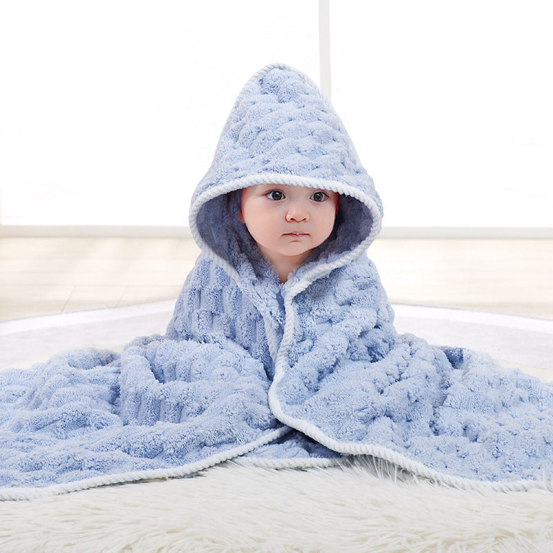 Couverture de toilettage à capuche pour enfants