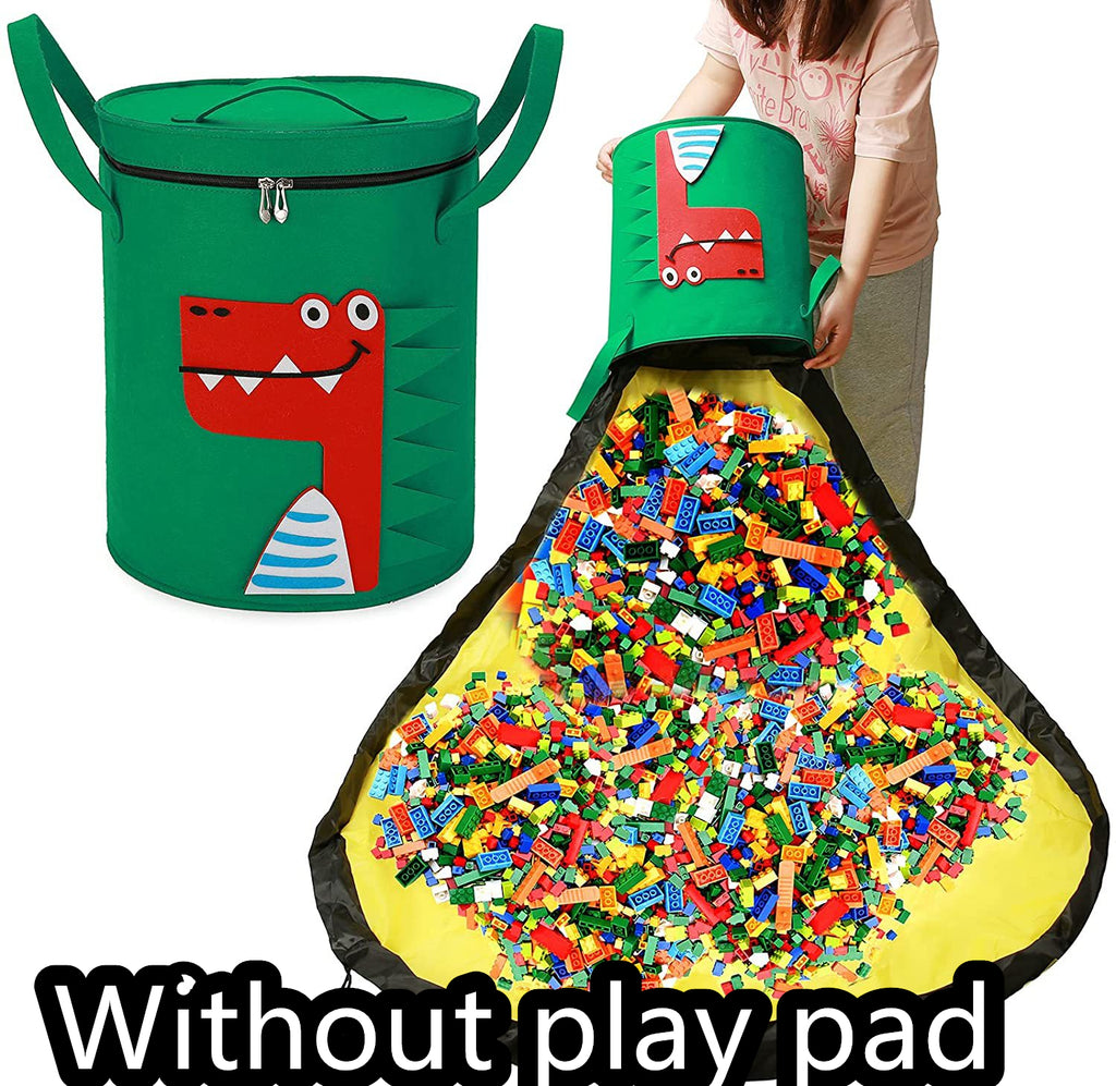 Sac de rangement feutre Toy Play Mat 2 en 1 Pull Rope