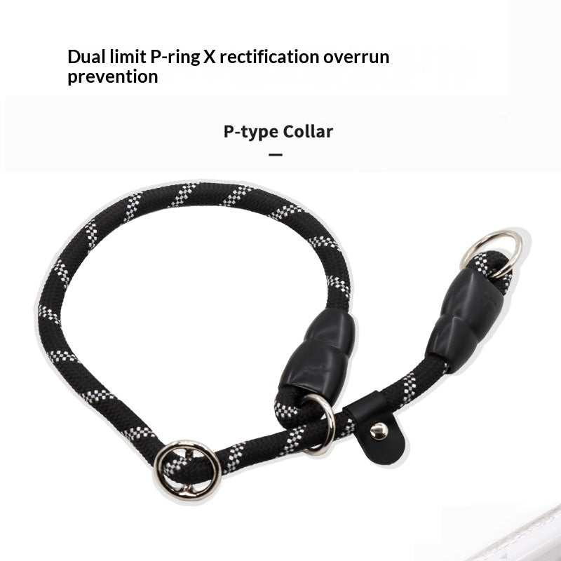 Collier de chien P-chain P-leash Training Leash