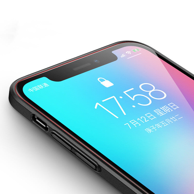 Cas de téléphone portable anti-goutte avec shell dur gelé