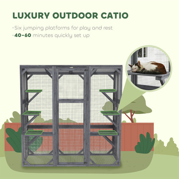Cage des chats