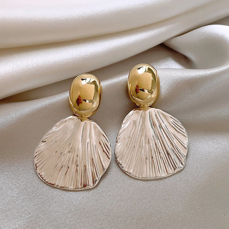 Boucles d'oreilles européennes de luxe de Shell