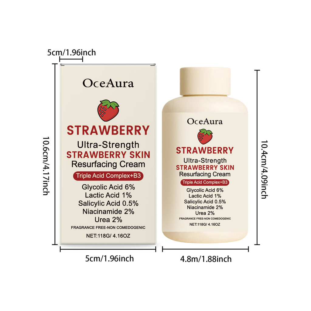 Crème de rajeunissement de peau fraise 118g 1 boîte