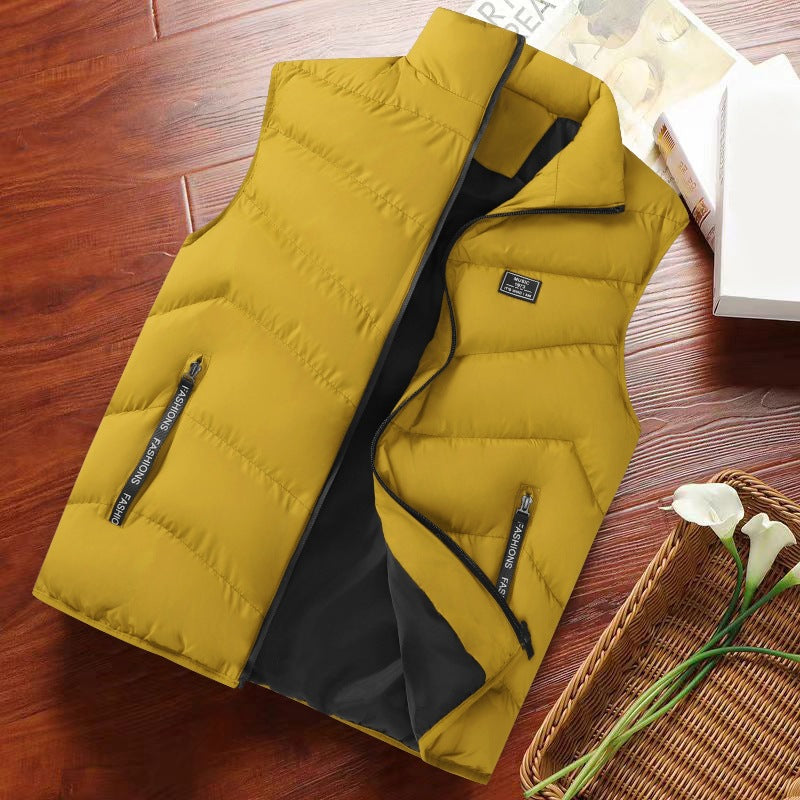 Hommes Stand-Neck Outdoor Casual Veste