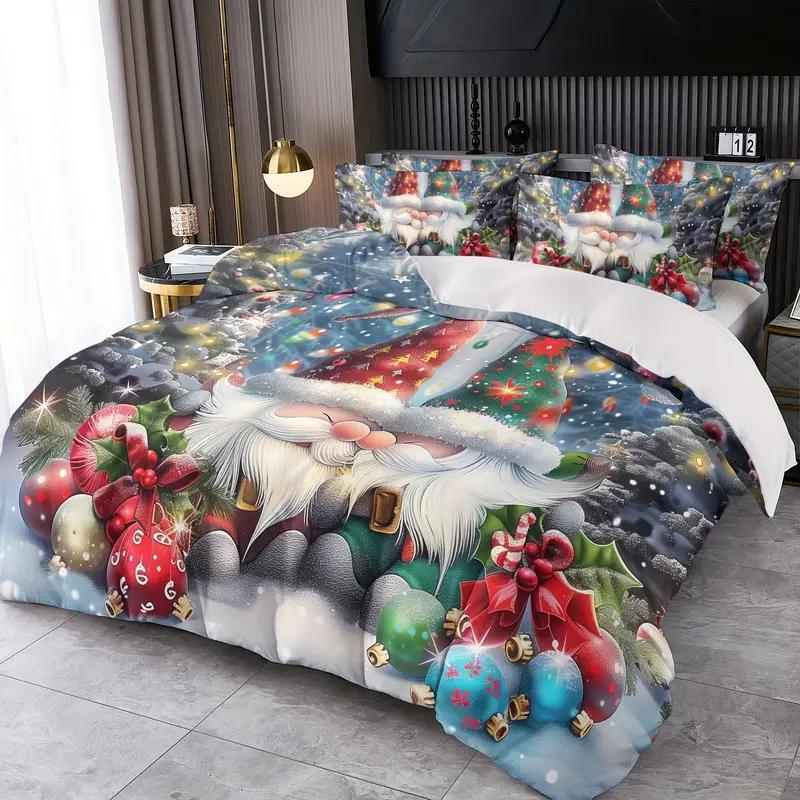 Ensemble de literie 3 pièces de Noël Hiver à vente chaude