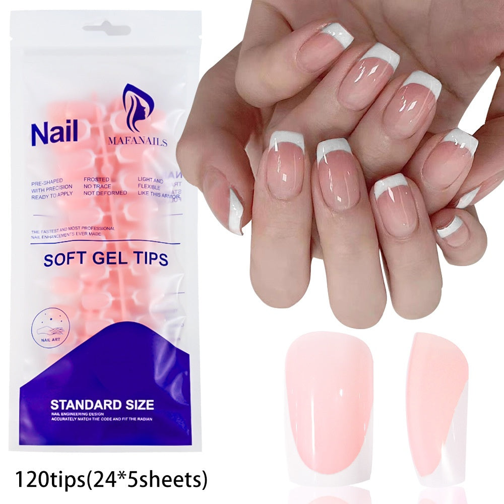 Sac de 120 pièces de conseils amovibles pour les ongles