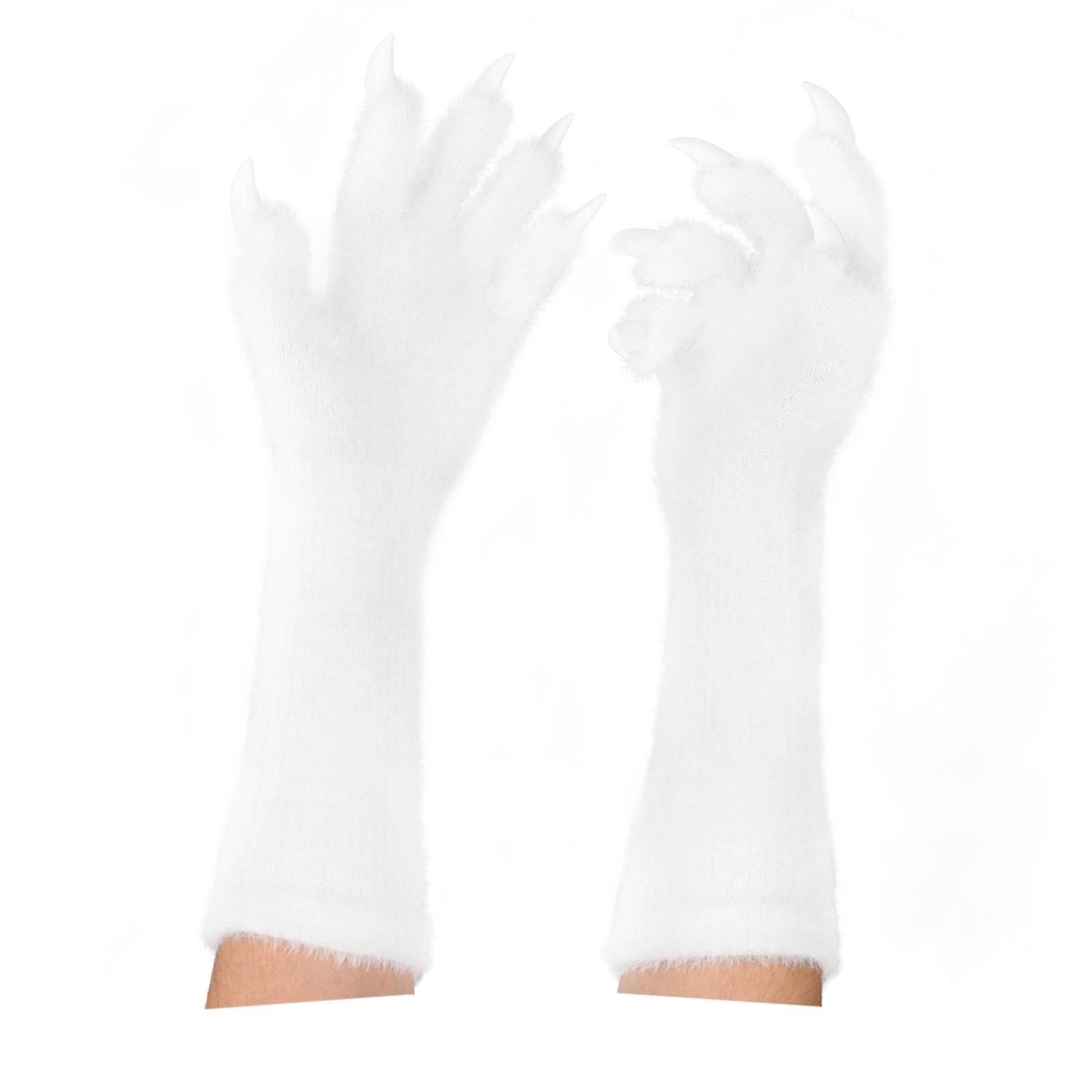 Gants longs tapis de viande de silicone d'Halloween