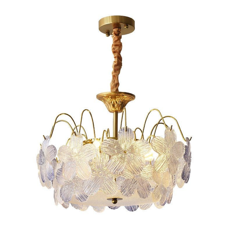 Lustre créatif Floral-Glass Romantique Français