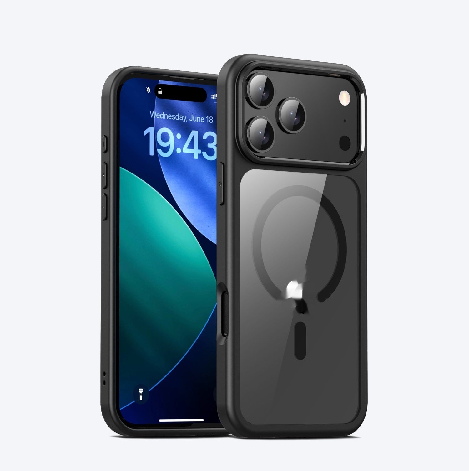Coque de téléphone Drop-proof Soft Bords Hard Shell Tout enveloppé