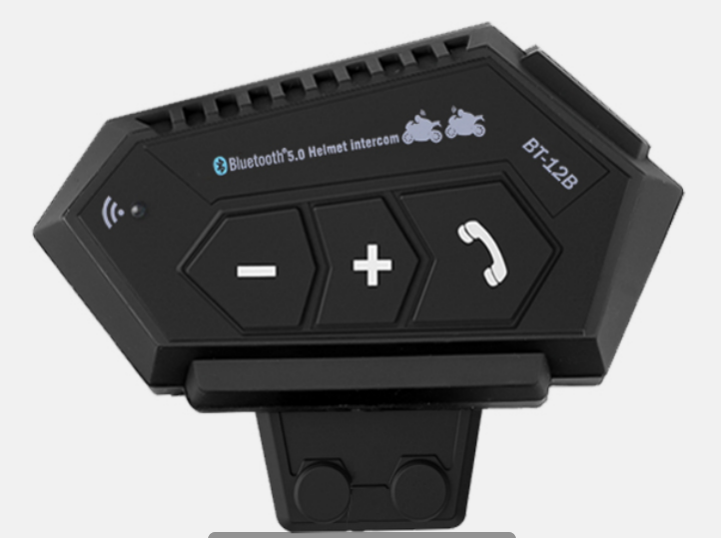 Casque de moto Bluetooth casque sans fil intégré tout-en-un