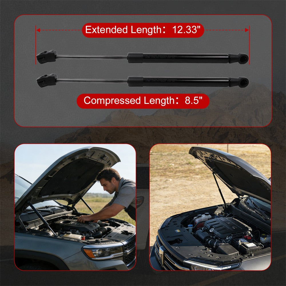 2x Lifting de la hotte avant supporte les chocs pour Chrysler 300 05-10 Dodge Charger