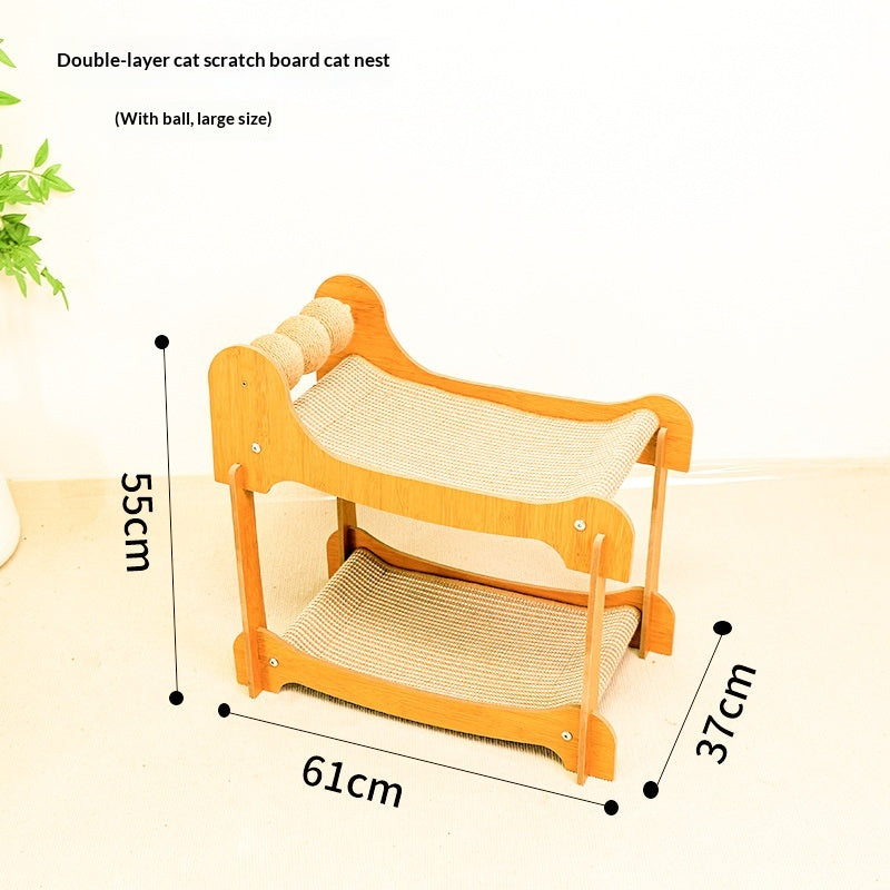 Salon Sisal Cat Scratcher multicouches