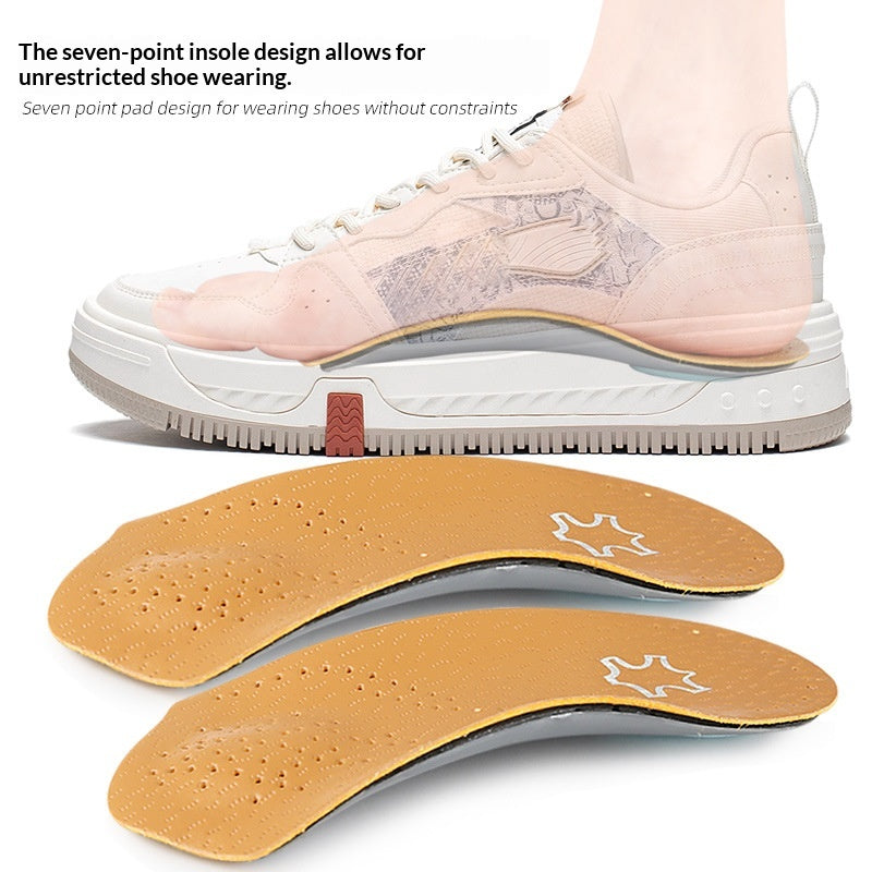 Arche support chaussures semelles intérieures pieds plats invisibles antidérapants demi-soles intérieures épais