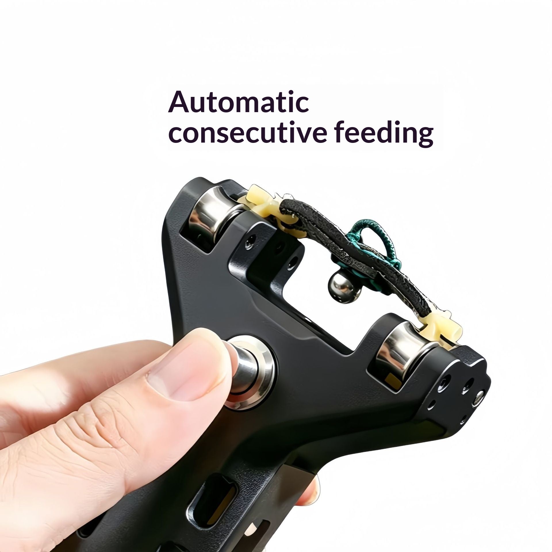 Chargement automatique Balle en acier Rapid Fire Slings Outdoor Shooting Competition Pouley Bow Bra