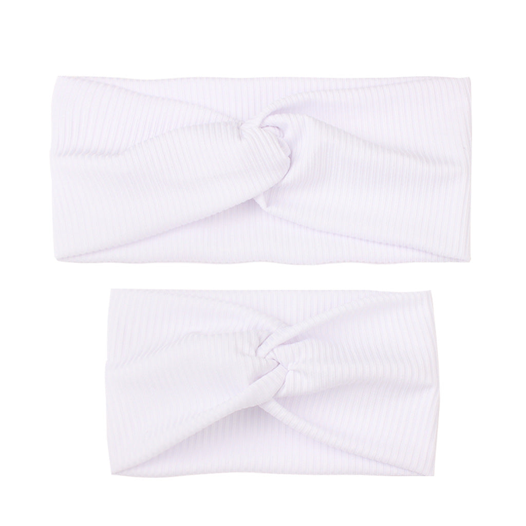 Couleur solide Ensemble mère-enfant Banderole parent-enfant