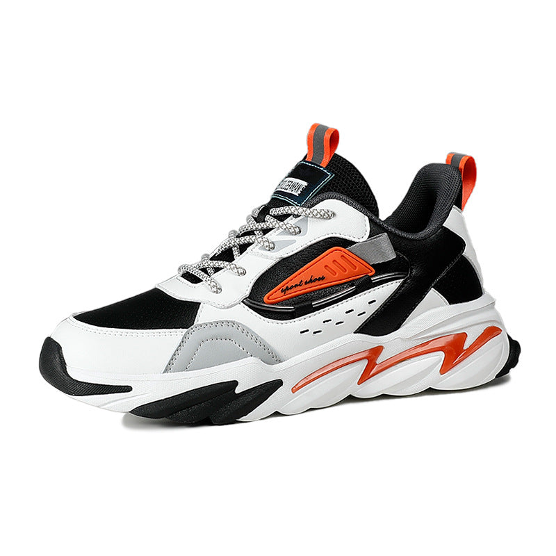 Chaussures décontractées de surface en cuir pour hommes et sport polyvalent
